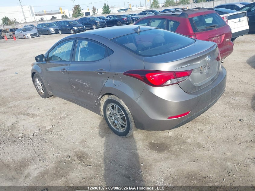 Vin: 5npdh4ae9fh644488, lot: 3101231, hyundai elantra gl 20153