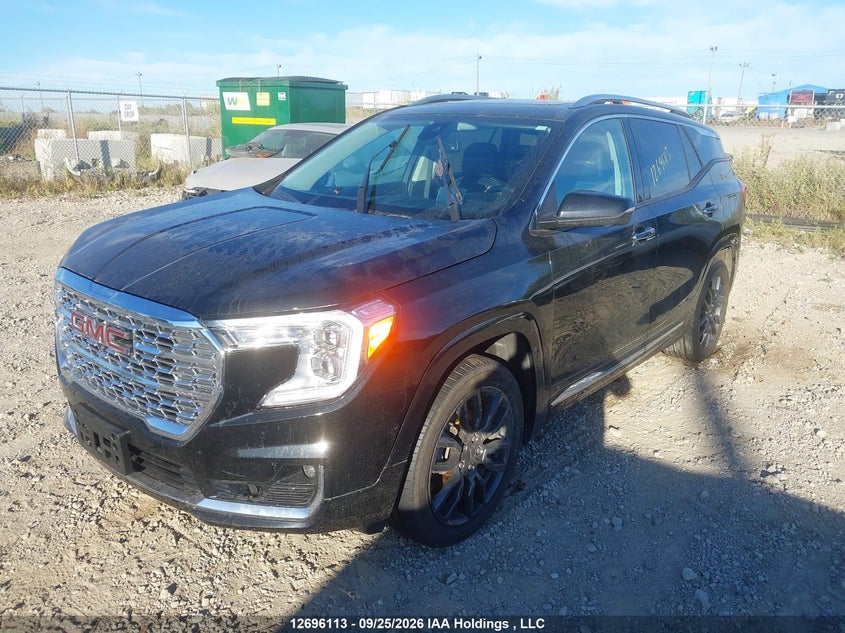 2023 GMC Terrain Denali, Water, IAAI, VIN 3GKALXEG1PL170072 — photo 2