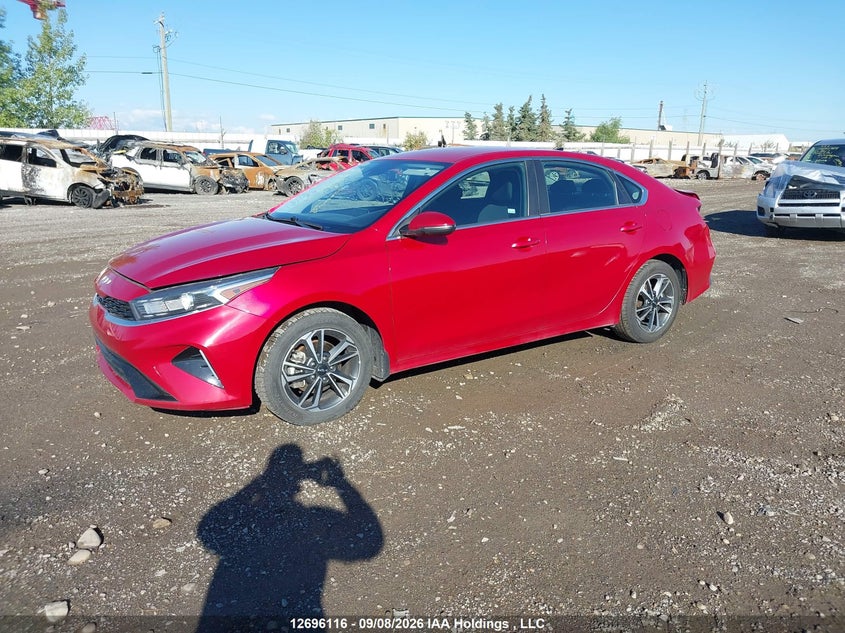 2022 Kia Forte, Rear, IAAI, VIN 3KPF34AD3NE515809 — photo 2