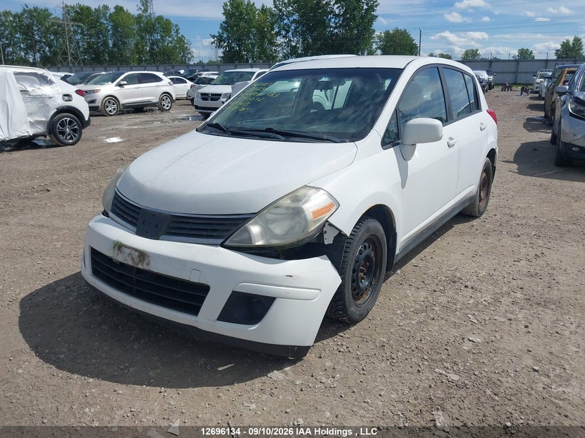 2008 Nissan Versa, Rear, IAAI, VIN 3N1BC13E88L392076 — photo 2