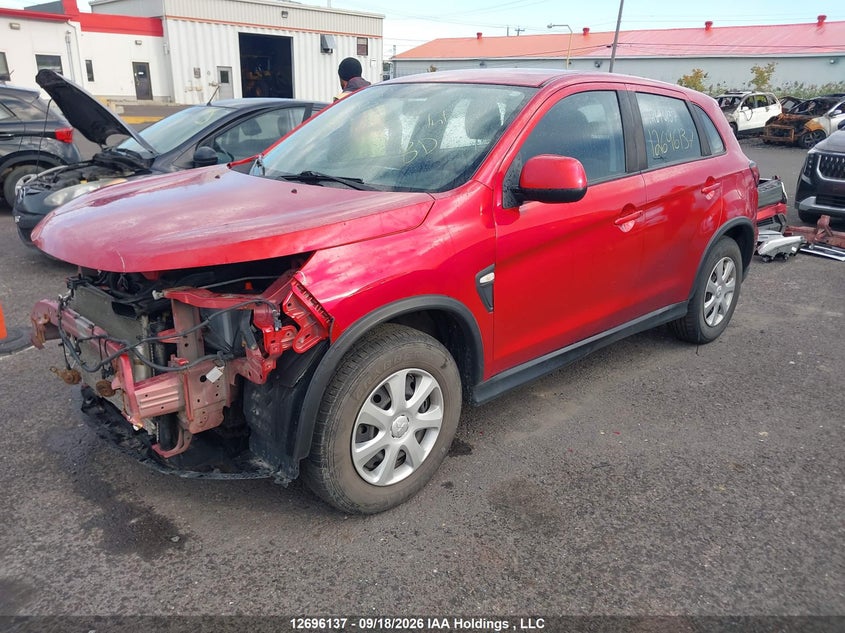 Vin: ja4ajuau2mu602966, lot: 3101263, mitsubishi rvr es 20212