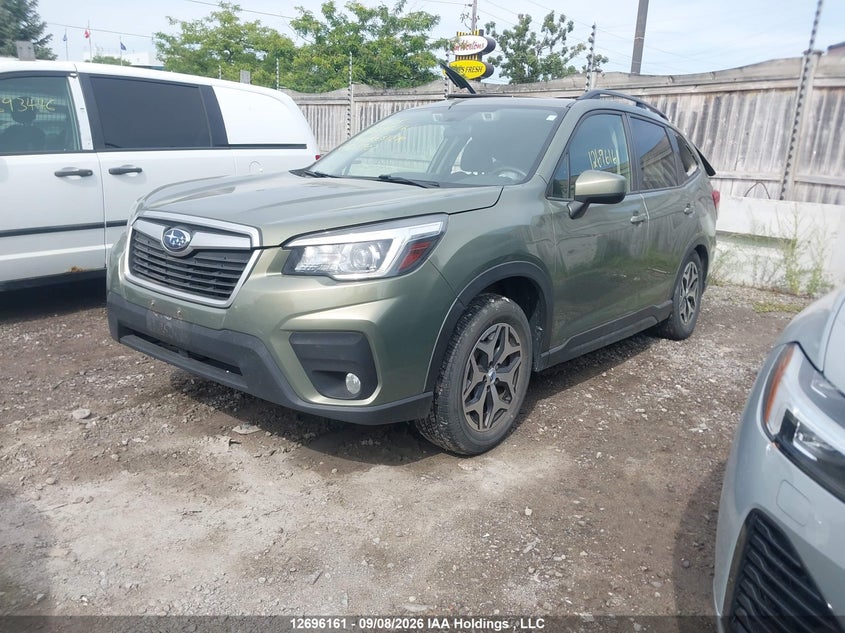 2019 Subaru Forester, Дах, IAAI, VIN JF2SKEGC9KH533907 — фото 2