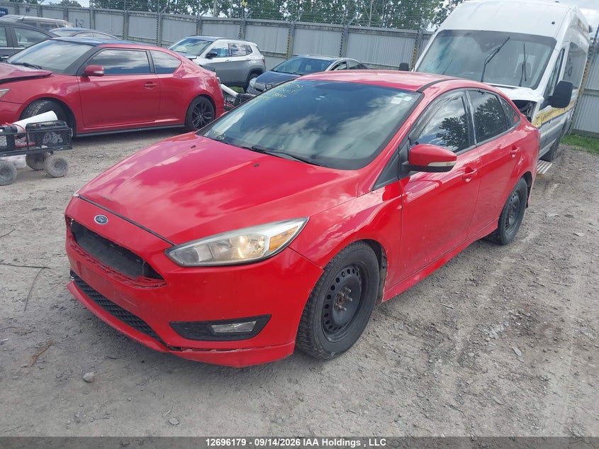 Vin: 1fadp3f26fl278843, lot: 3101306, ford focus se 20152