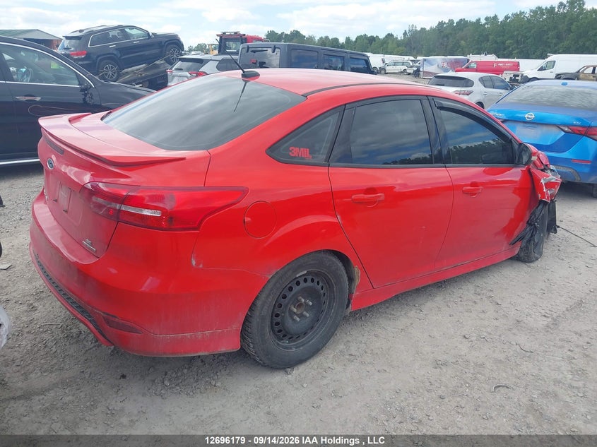 Vin: 1fadp3f26fl278843, lot: 3101306, ford focus se 20154