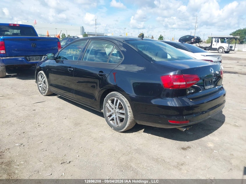 Vin: 3vw2k7aj9fm412696, lot: 3101348, volkswagen jetta s 20153