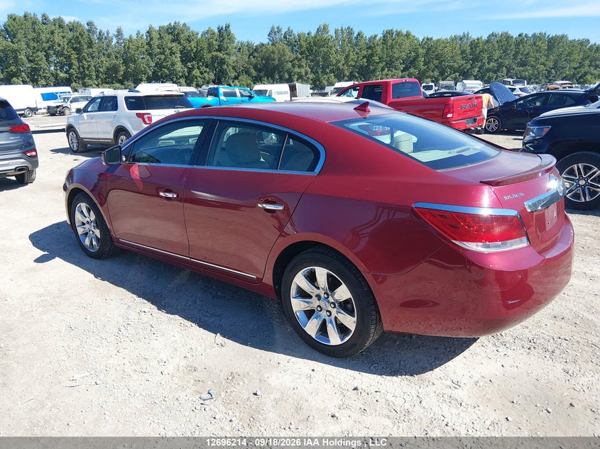Vin: 1g4gc5ed5bf333675, lot: 3101354, buick lacrosse cxl 20113