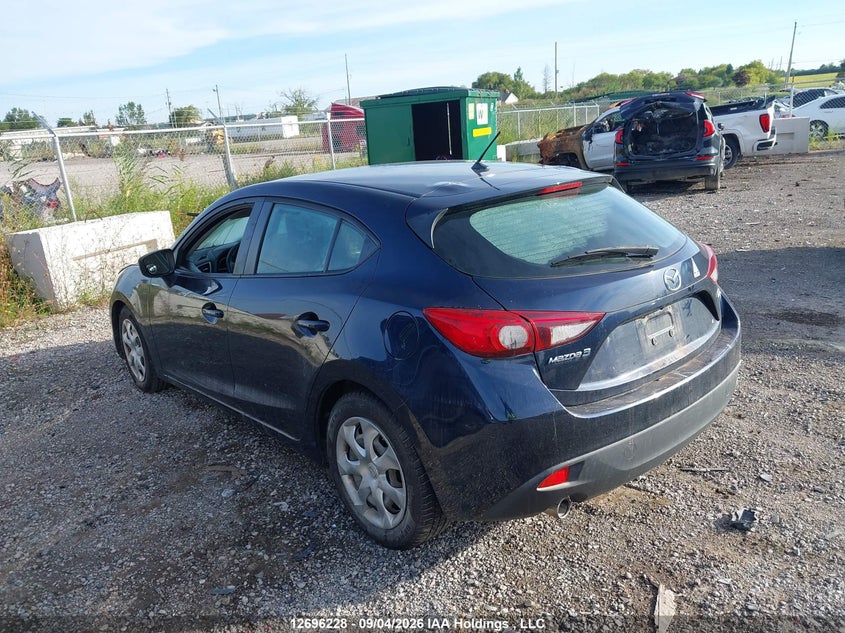 Vin: 3mzbm1k79gm259233, lot: 3101368, mazda 3 sport 20163