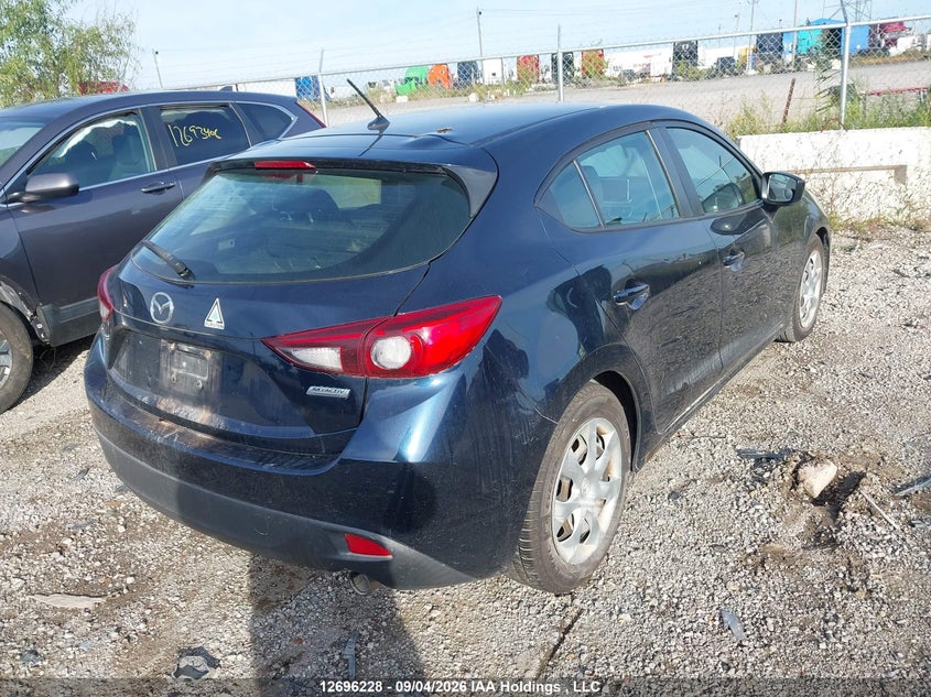 Vin: 3mzbm1k79gm259233, lot: 3101368, mazda 3 sport 20164