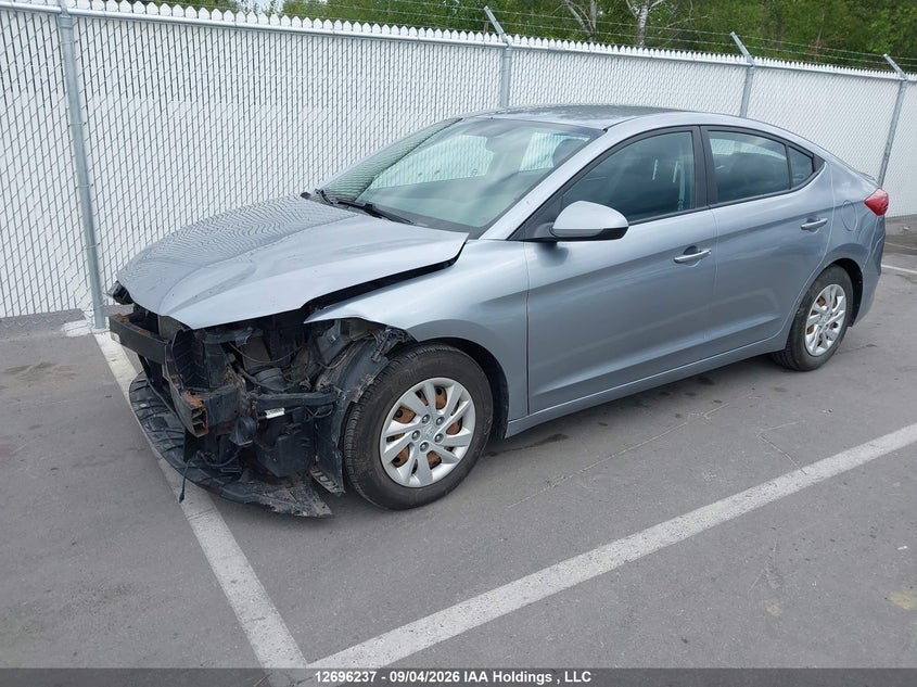 2017 Hyundai Elantra, Front, IAAI, VIN 5NPD74LF6HH106049 — photo 2