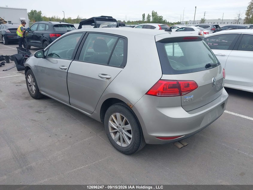 Vin: 3vw217au7gm050303, lot: 3101390, volkswagen golf s/se/sel 20163
