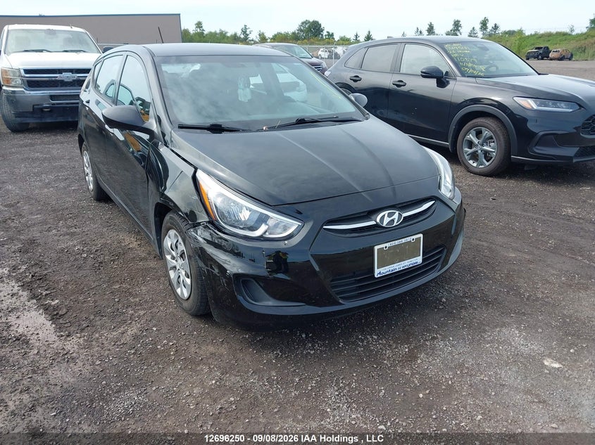 Vin: kmhct5ae2gu245554, lot: 3101393, hyundai accent gl 20161