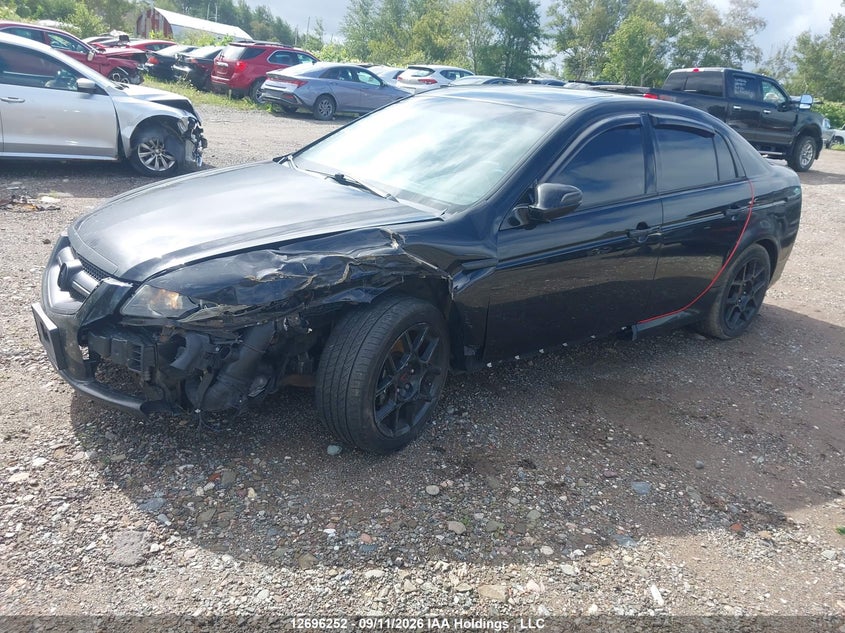 2008 Acura Tl Type S, Left Front, IAAI, VIN 19UUA76518A800744 — photo 2