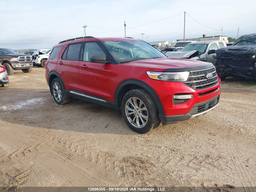 Vin: 1fmsk8dh2lgd10787, lot: 3101450, ford explorer xlt 2020 img_1