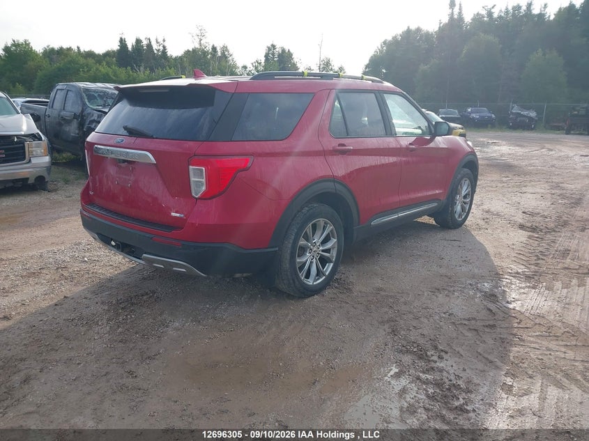 Vin: 1fmsk8dh2lgd10787, lot: 3101450, ford explorer xlt 20204