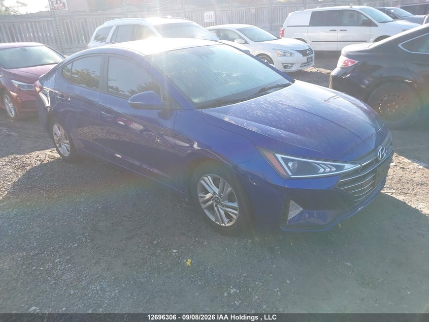 Vin: kmhd84lf8lu953467, lot: 3101451, hyundai elantra preferred with sun and safety package auto ivt 2020 img_1