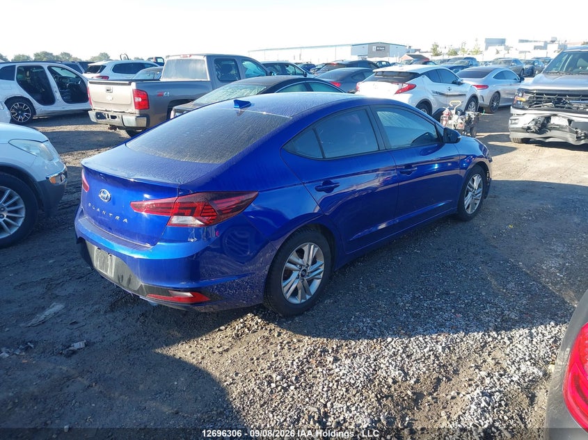 Vin: kmhd84lf8lu953467, lot: 3101451, hyundai elantra preferred with sun and safety package auto ivt 20204
