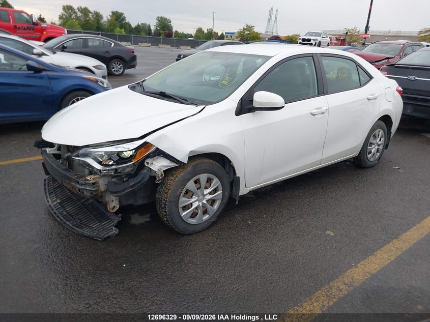 2015 Toyota Corolla, Front, IAAI, VIN 2T1BURHE5FC278442 — photo 2