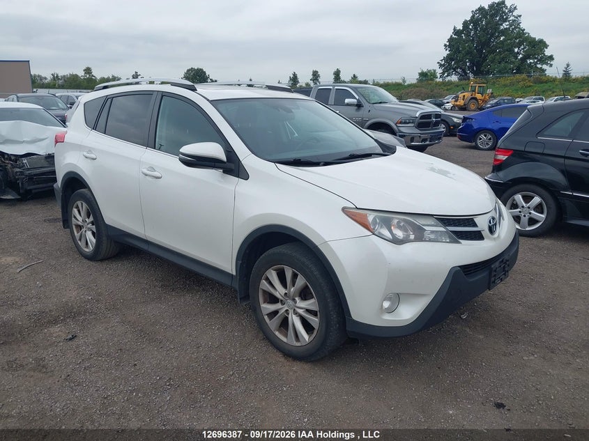2015 Toyota Rav4 Limited, Rear, IAAI, VIN 2T3DFREV9FW273905