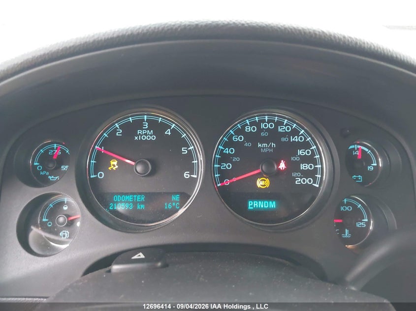 2012 CHEVROLET AVALANCHE TRUCK 5.3L V8 FI OHV 16V NF2