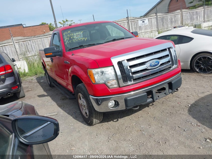 2009 Ford F-150, Благотворительность, IAAI, VIN 1FTPF14889KC35444