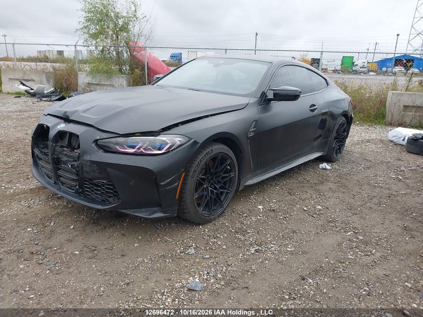2024 BMW M4 Competition, Rear, IAAI, VIN WBS43AZ07RCP34611 — photo 2