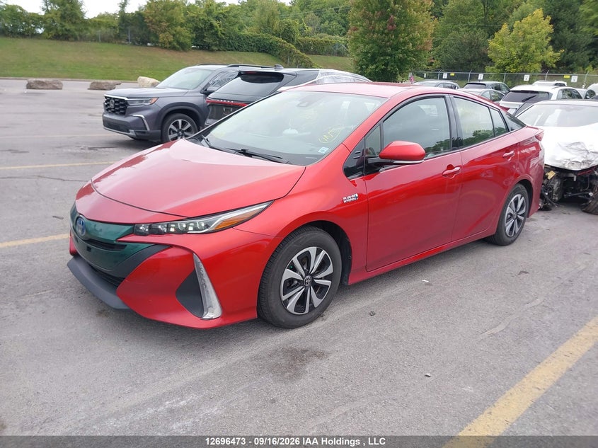 Vin: jtdkarfpxj3097111, lot: 3101621, toyota prius prime 20182