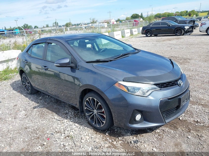Vin: 2t1burhe2gc644620, lot: 3101640, toyota corolla s 20161