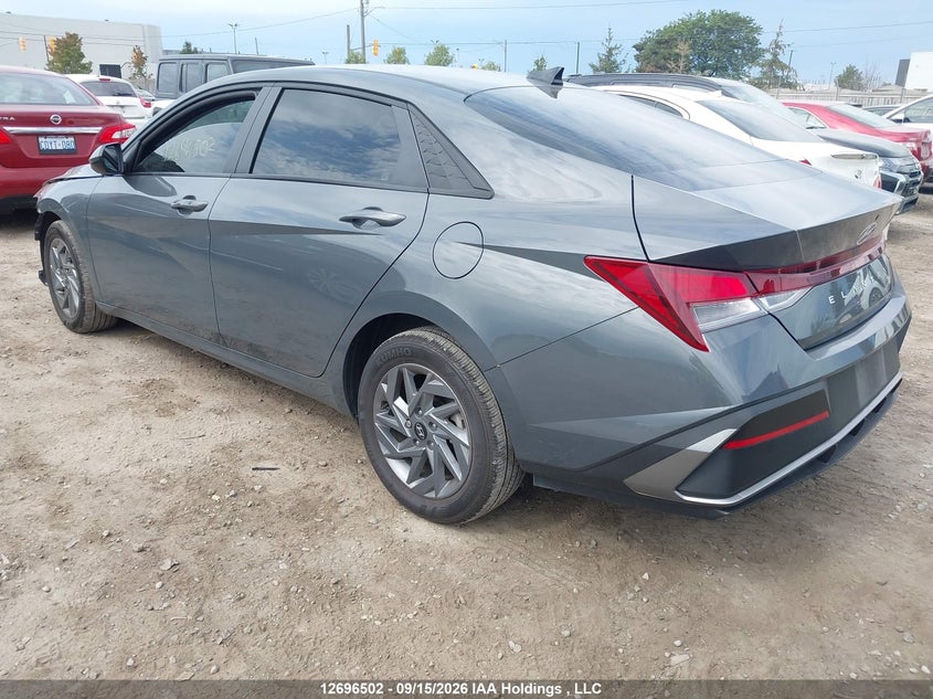 Vin: kmhlm4dg3su037132, lot: 3101650, hyundai elantra preferred 20253