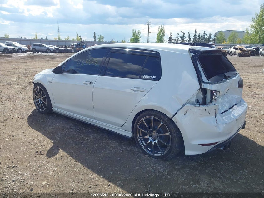 Vin: wvwwf7au3hw143276, lot: 3101666, volkswagen golf r 20173