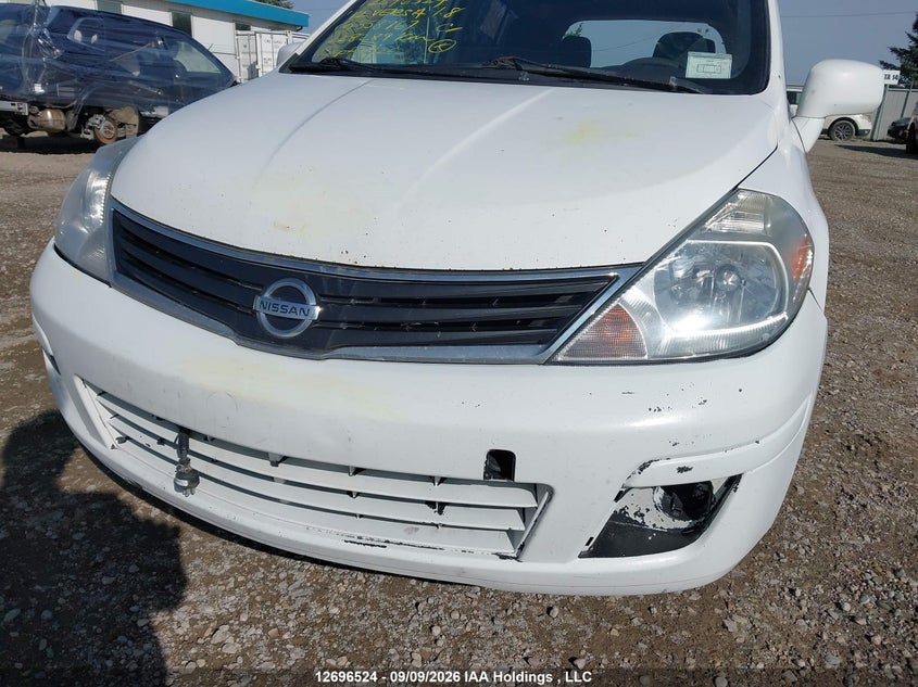 2012 NISSAN VERSA HATCHBACK 1.8L I-4 DOHC, VVT, REGULAR , 122HP
