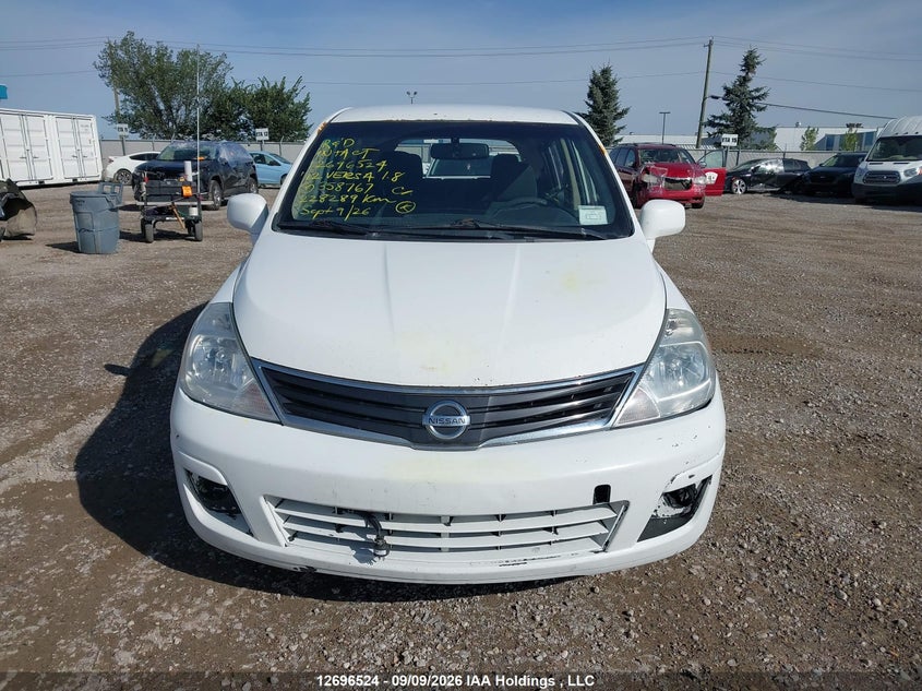 2012 NISSAN VERSA HATCHBACK 1.8L I-4 DOHC, VVT, REGULAR , 122HP