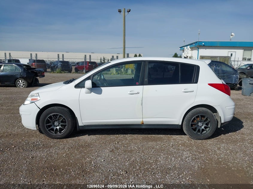 2012 NISSAN VERSA HATCHBACK 1.8L I-4 DOHC, VVT, REGULAR , 122HP