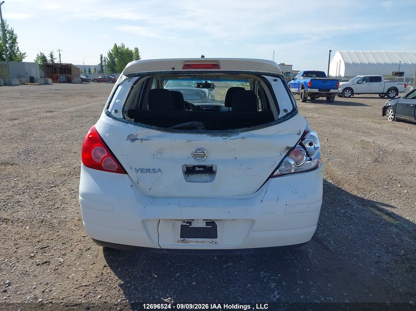 2012 NISSAN VERSA HATCHBACK 1.8L I-4 DOHC, VVT, REGULAR , 122HP