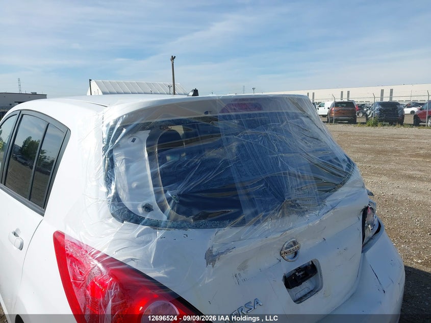 2012 NISSAN VERSA HATCHBACK 1.8L I-4 DOHC, VVT, REGULAR , 122HP