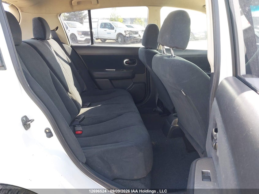 2012 NISSAN VERSA HATCHBACK 1.8L I-4 DOHC, VVT, REGULAR , 122HP