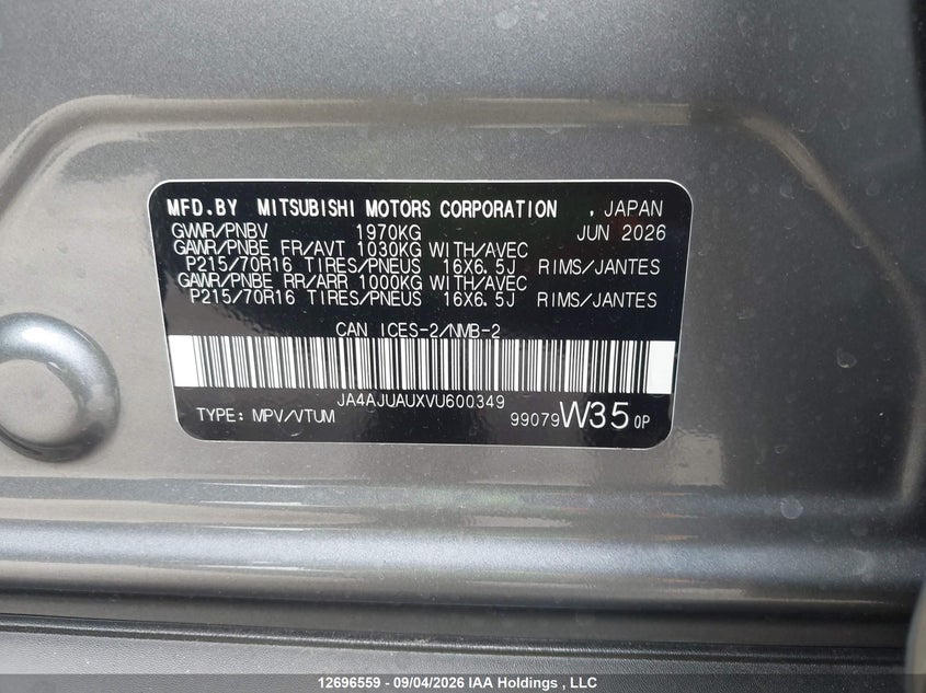 2027 MITSUBISHI RVR COUPE N/A