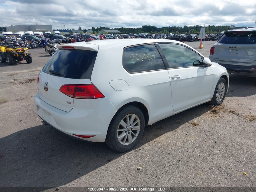 Vin: 3vw817au2fm022997, lot: 3101753, volkswagen golf 1.8 tsi trendline 20154
