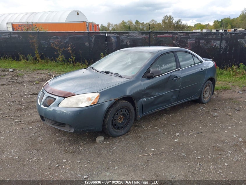 2006 Pontiac G6 Base V6, Left Side, IAAI, VIN 1G2ZG558364270568 — photo 2