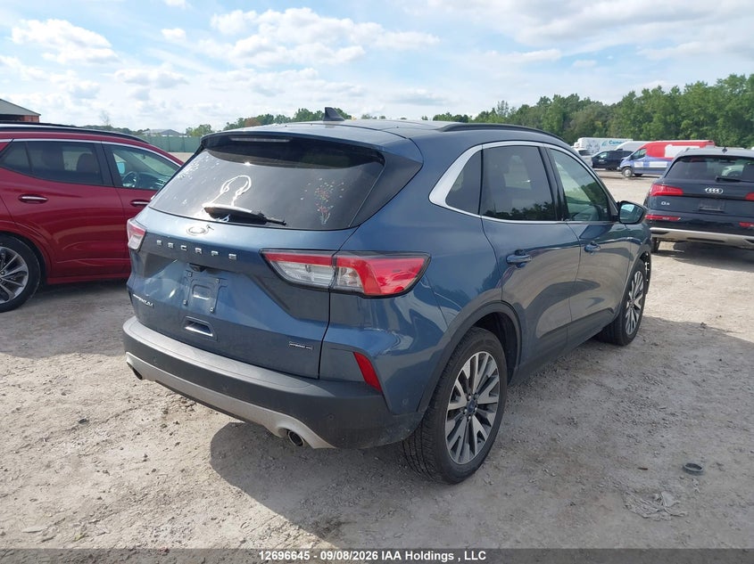 Vin: 1fmcu9dz3lub36405, lot: 3101798, ford escape titanium 20204
