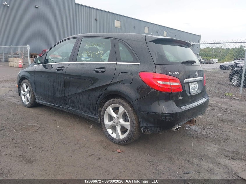 Vin: wddmh4ebxej284093, lot: 3101825, mercedes-benz b250 20143