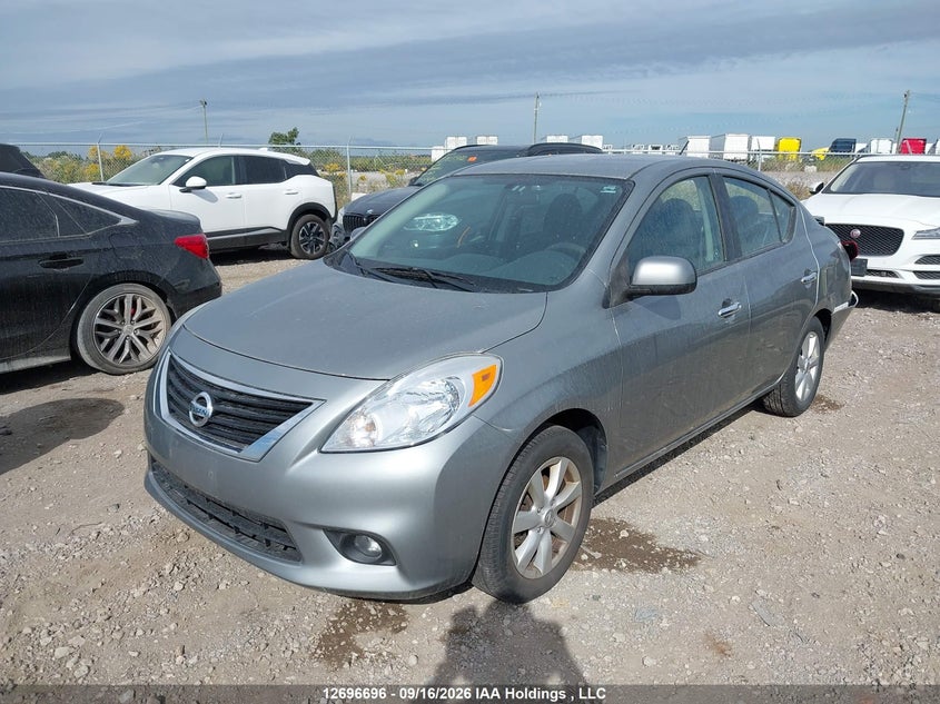 2013 Nissan Versa, Удар сзади, IAAI, VIN 3N1CN7AP0DL838401 — фото 2