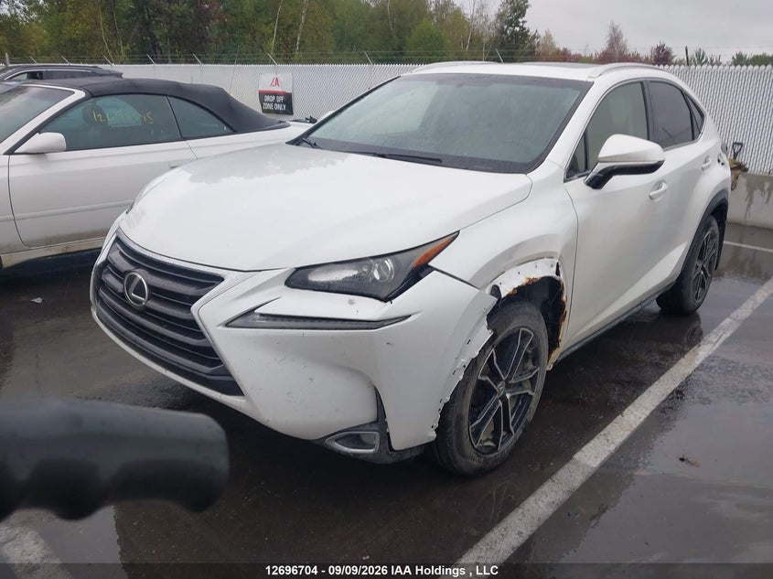 2015 Lexus NX, Удар спереди, IAAI, VIN JTJBARBZ2F2014093 — фото 2