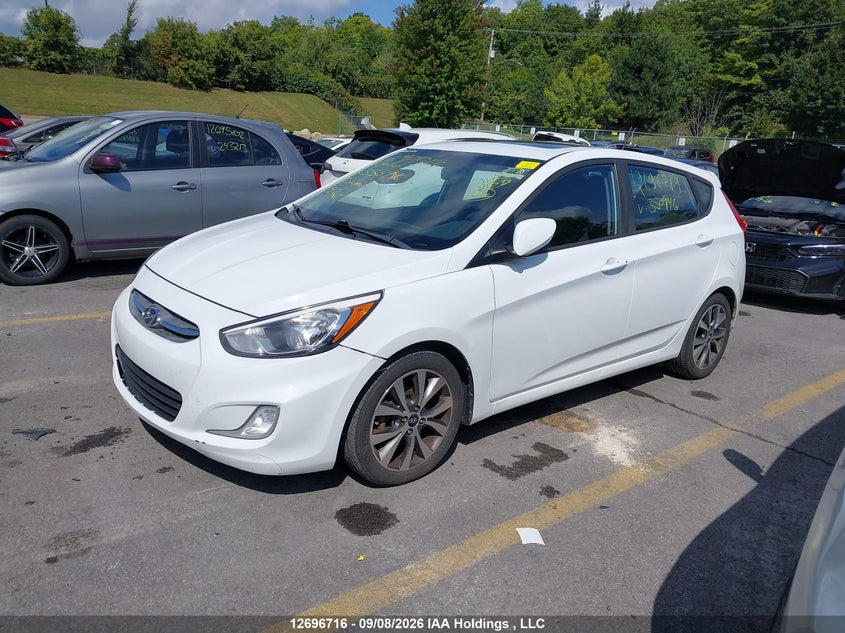 Vin: kmhct5ae5hu350946, lot: 3101869, hyundai accent se 20172