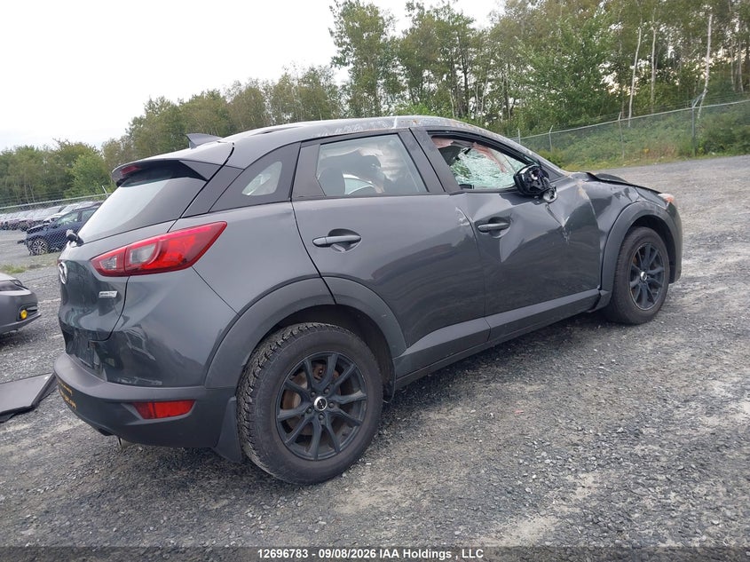 Vin: jm1dkbb7xg0103051, lot: 3101947, mazda cx-3 sport 20164