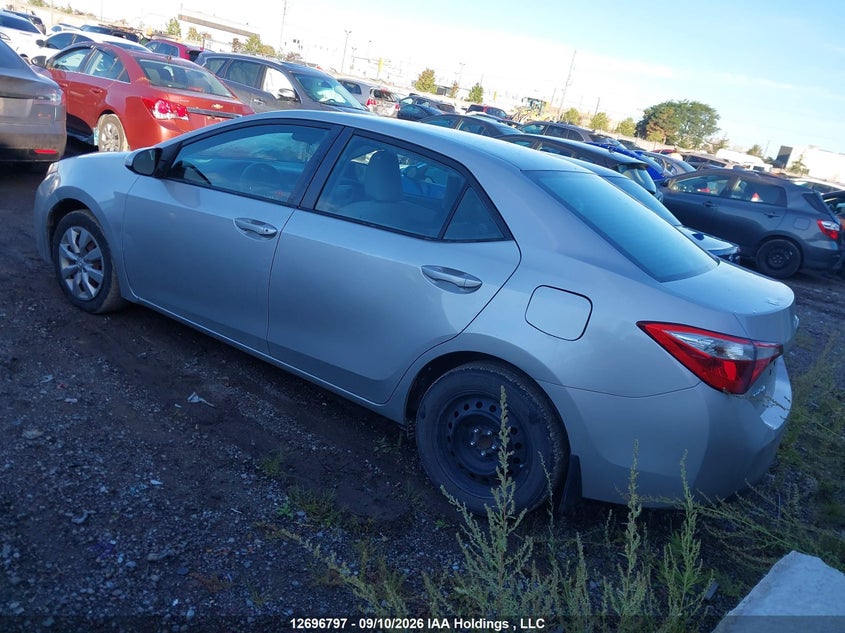 Vin: 2t1burhe0fc459285, lot: 3101961, toyota corolla le 20153