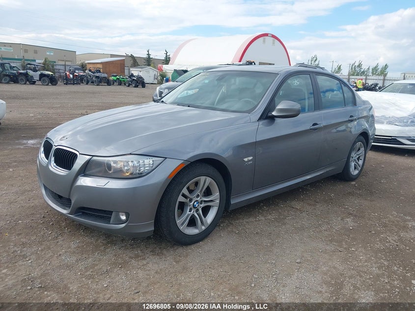 2009 BMW 3er, Удар сзади, IAAI, VIN WBAPK735X9A451045 — фото 2