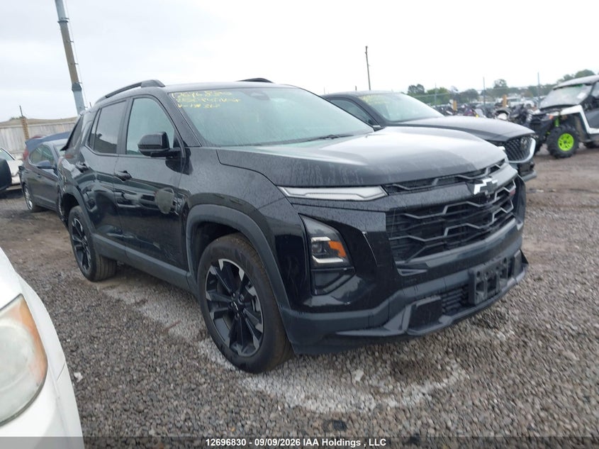 2025 Chevrolet Equinox Rs, Rear, IAAI, VIN 3GNAXTEG2SL191313