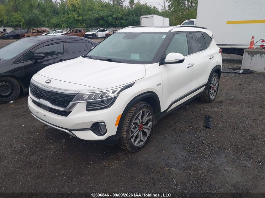Vin: kndetca25m7152318, lot: 3102011, kia seltos 20212
