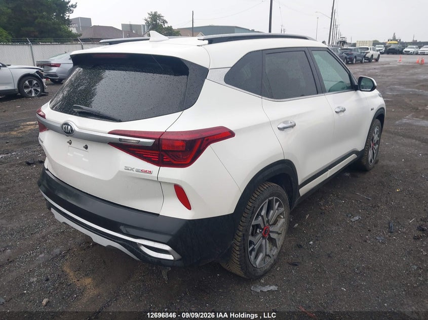 Vin: kndetca25m7152318, lot: 3102011, kia seltos 20214