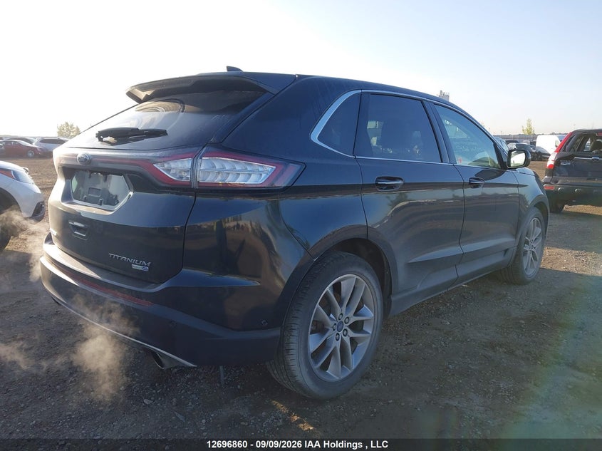 Vin: 2fmpk4k97fbb98056, lot: 3102025, ford edge titanium 20154